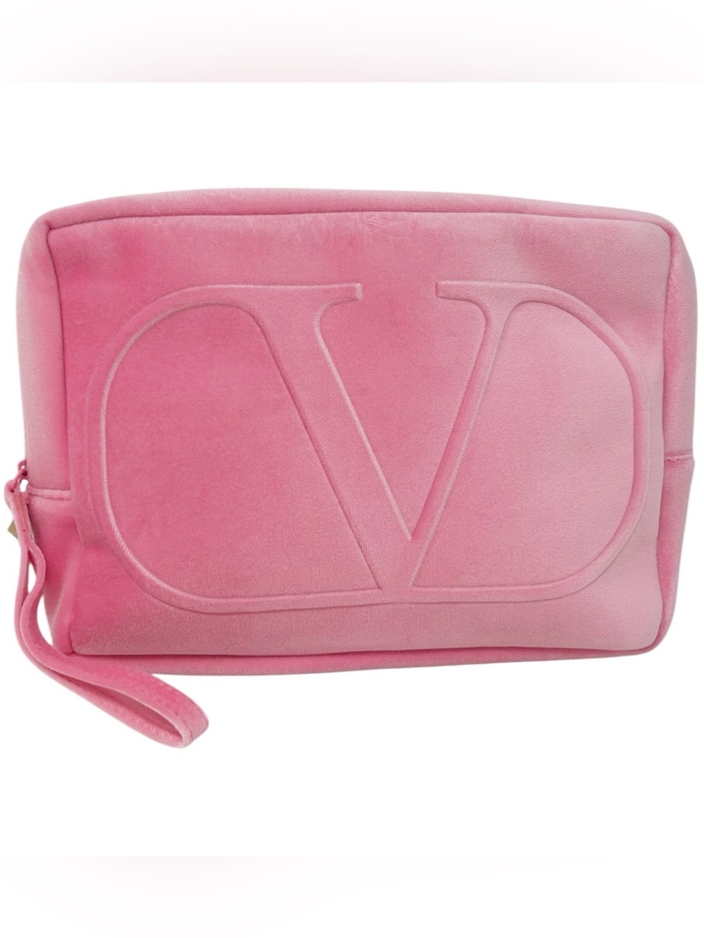 Valentino Beauty Velvet Pouchette Wristlet